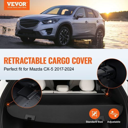 Vevor Κάλυμμα Ταμπλό Αυτοκινήτου με Σήμα για Mazda CX-5 Μαύρο Χρώμα