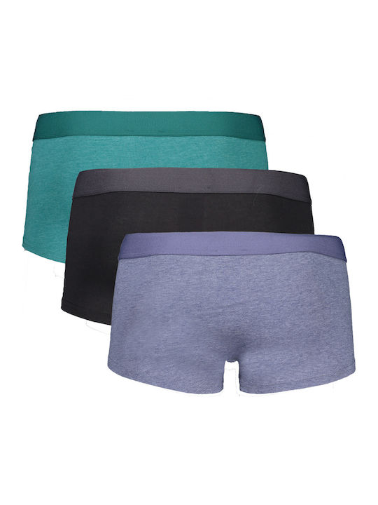 Bikkembergs Men's Boxers 3Pack Green