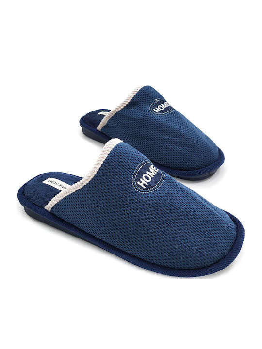 Winterliche Herrenhausschuhe Dark blue