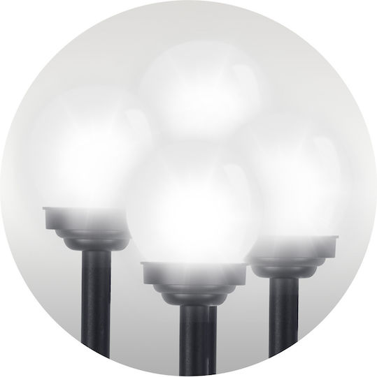 Lumină Solară Albă Sferică 4buc Ilumen Ls-102
