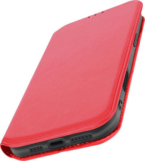 Avizar Case Iphone 16 Pro Max Clapet Card Holder Video Holder Red