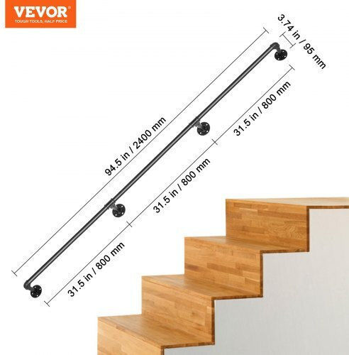 Vevor Σωλήνας 4τμχ