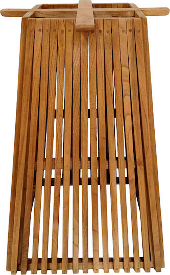 Pakketo Darius Bar Table Base Natural Color 60x60x90cm