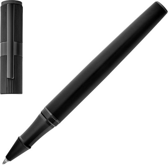 Hugo Boss Formation Line Schwarzer Rollerball-Stift Hsv4725a