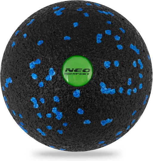 NEO Sport Μπάλα Μασάζ 8cm σε Μαύρο Χρώμα
