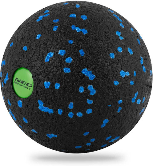 NEO Sport Μπάλα Μασάζ 8cm σε Μαύρο Χρώμα
