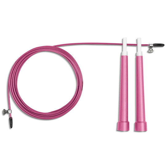 NEO Sport Springseil Fitness mit Gewicht 2.98m Rosa mit einstellbarer Länge