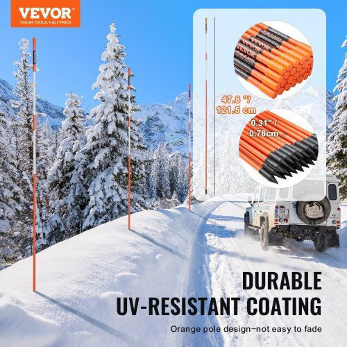 Vevor Vevor Reflektierendes Klebeband in Orange Farbe mit Breite 13cm