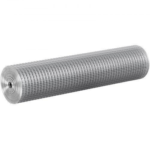 Vevor Sârmă Pentru Garduri De Grădină Galvanizată 61x720cm Argintie