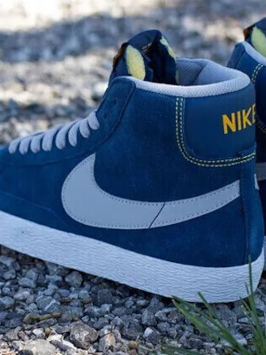 Blazer Mid Blazer Vintage Kinder Sneaker Hoch Blau