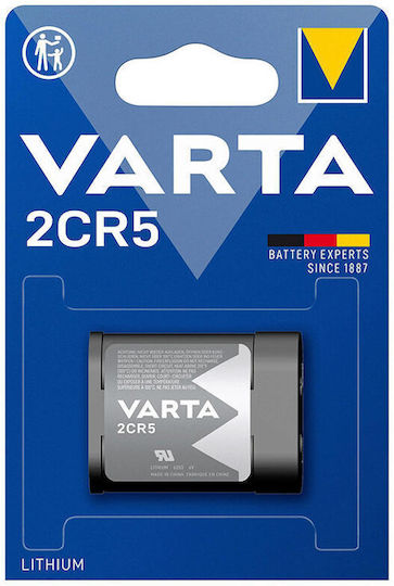 Varta Μπαταρία Λιθίου 2CR5 Φωτογραφική (Block) 1τμχ