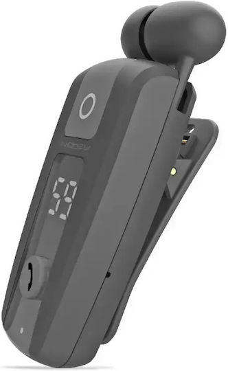 Noozy Roller BH69 In-ear Bluetooth Handsfree Earphone Lapel Black