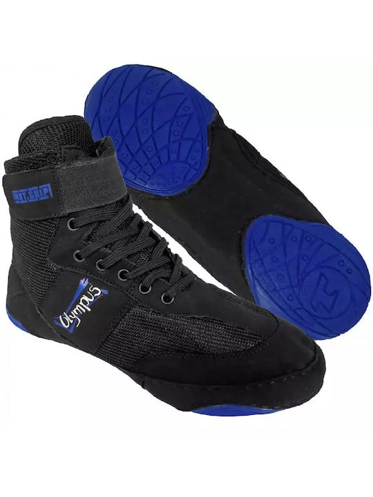 Olympus Sport Wrestling Shoes Μαύρο/Μπλε