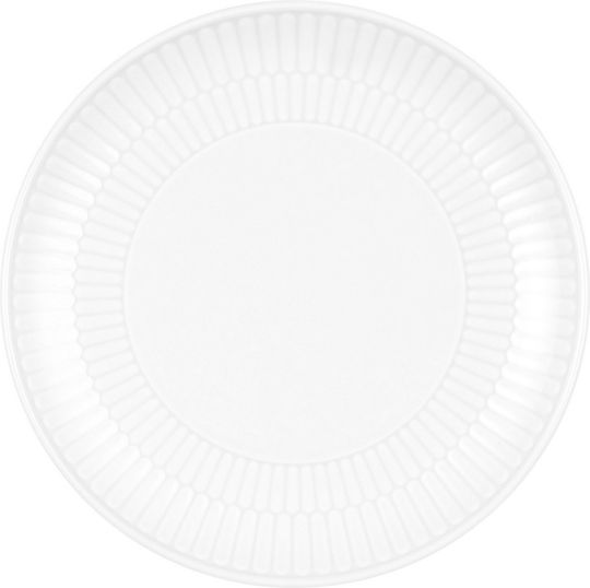 Seltmann Weiden Plate Shallow made of Porcelain White with Diameter 16cm