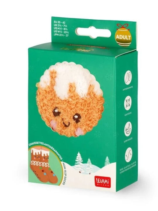 Legami Milano Kindersocken Rutschfest Gingebread Bunte