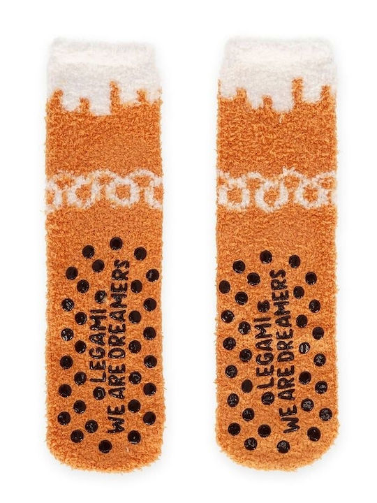 Legami Milano Kids' Socks Non-Slip Gingebread