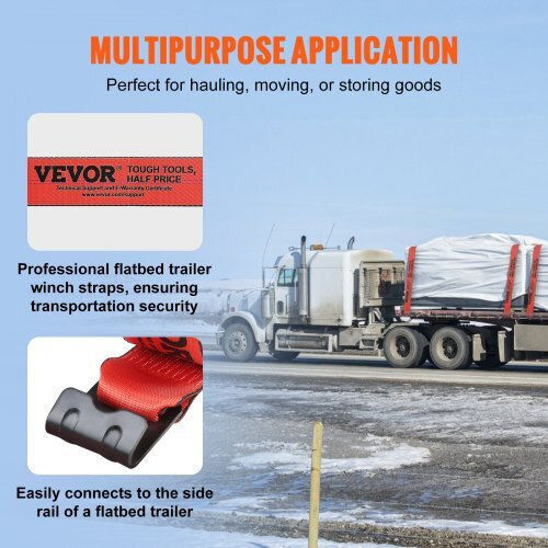 Ιμάντες Vevor 4" X 30' 6000 Lbs 10τμχ Κόκκινοι Pgjpdhs4inch3t7lfv0