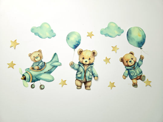 Decowalls Kids Glow-in-the-Dark Wall Sticker 30x60cm