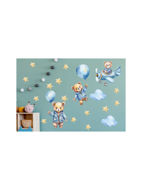 Decowalls Детска стикерна за стена Стена Фосфоресциращи 30x60бр