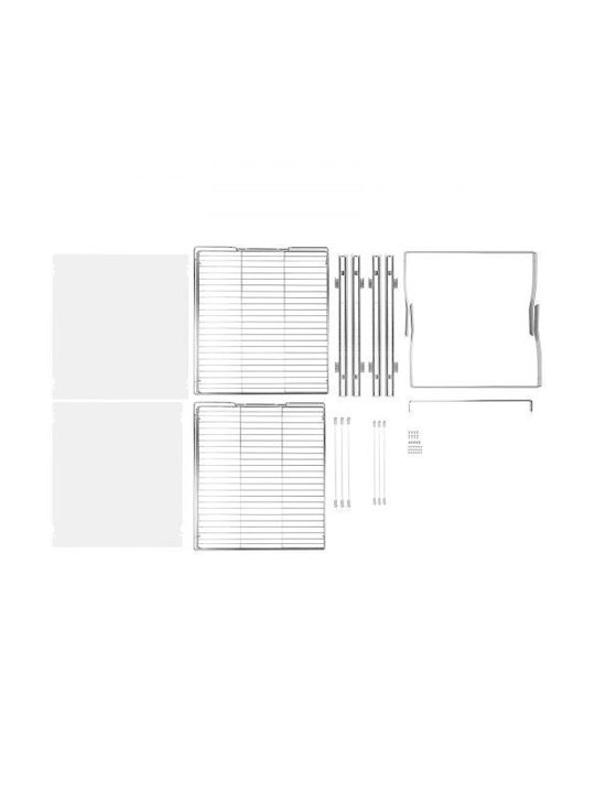 Double Shelf Vevor 16"x21" Cabinet Chrome Steel Sliding Storage Drawers for Kitchen Bathroom Hgs217w21d15ho4auv0