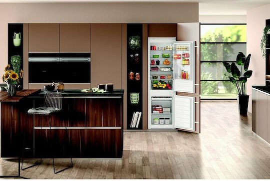 Hotpoint-Ariston Built-in Fridge-Freezer 268lt H177xW54xD54.5cm White HAC18D041A1