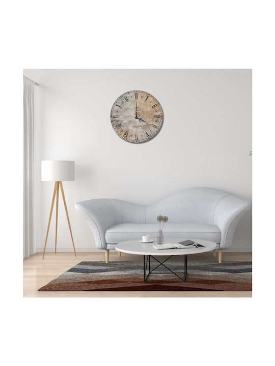 Ceas de Perete Decorare Living Dormitor Imitatie Beton 30cm