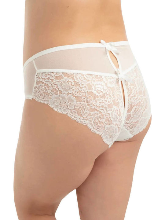 Damen Slip Ecru