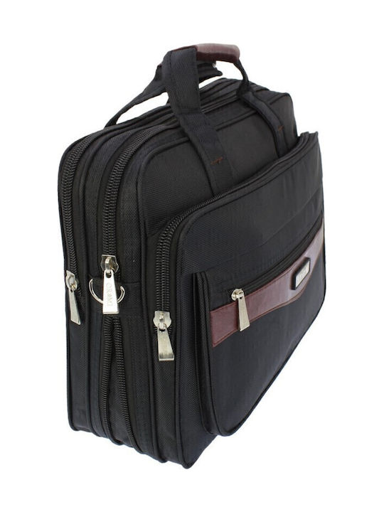 Мъжка Чанта Бизнес чанта Black / Brown