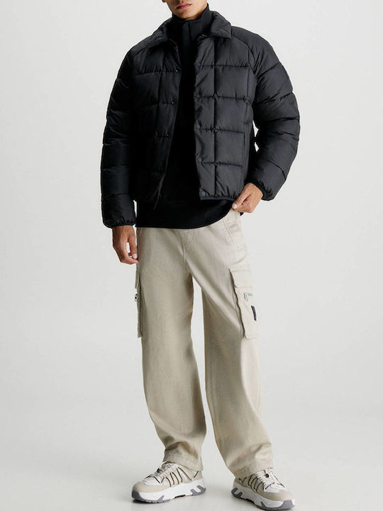 Μπουφάν Puffer Μαύρο