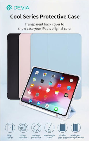 Devia Серия Флип Капак Издръжлива Черна (iPad Pro 2024 13")