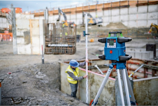 Bosch GRL 650 CHVG Nivela Laser Rotativă Cu Fascicul Verde 18V Cu Distanță De Lucru 70m