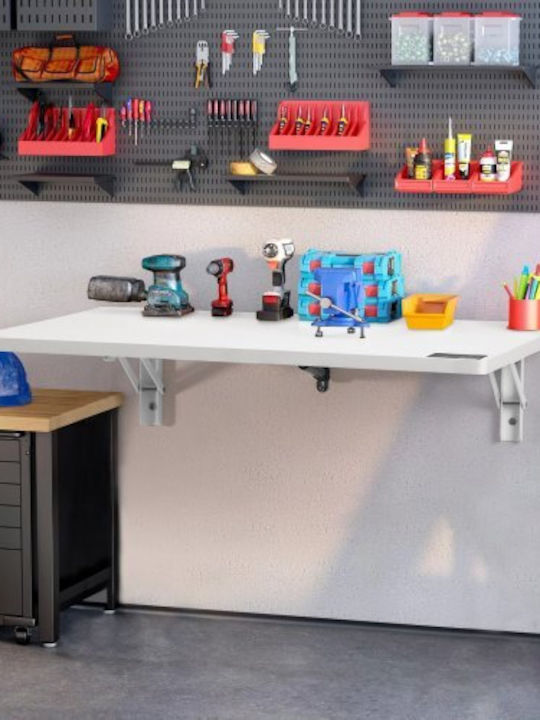 Desk Wooden White 60x40cm