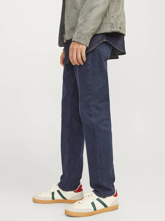 Mike Ανδρικό Παντελόνι Τζιν Ελαστικό Blue Denim