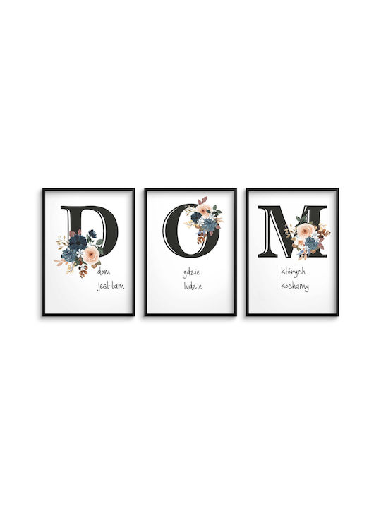 Postere pentru sufragerie inspirate motivațional postere de familie acasă 3x50x70