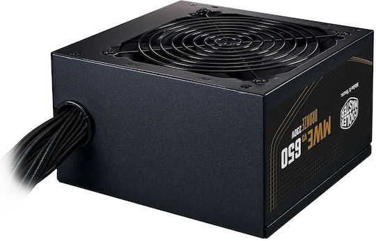 CoolerMaster MWE 650 Bronze V3 650W Black Computer Power Supply Full Wired 80 Plus Bronze