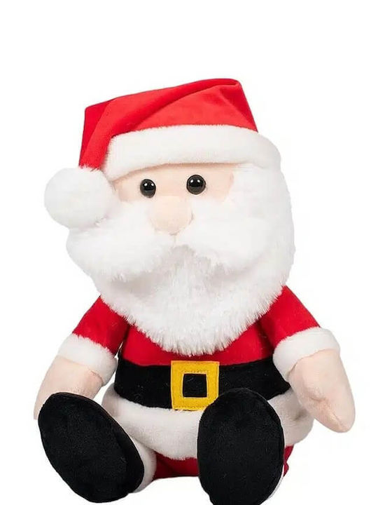 Plüsch Dekorativer Weihnachtsmann Rot