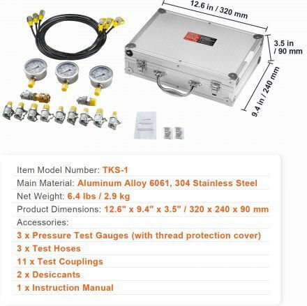 Kit de Testare a Presiunii Hidraulice Vevor pentru Excavatoare Jxybz3t11g0050bllv0