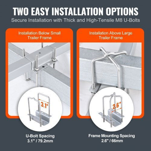 Vevor Adjustable Boat Trailer Guides 2pcs Stainless Steel Boats Ctcdgdlx60ycjpwxdv0