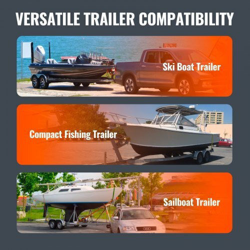 Vevor Adjustable Boat Trailer Guides 2pcs Galvanized PVC Pipes Ctcdgdlx40yc6jv7gv0