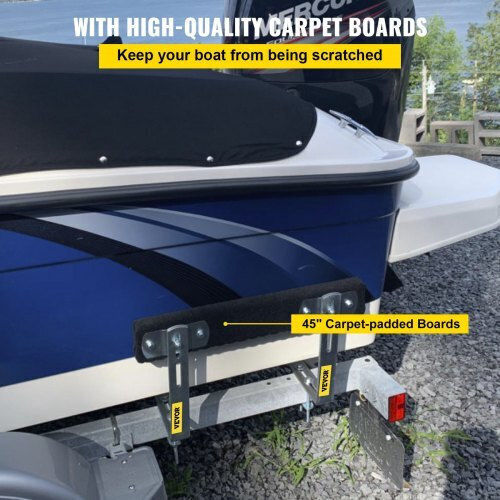 Vevor Boat Trailer Guides 48" Carpeted Cover Ctcdgxycdkb4843pwv0