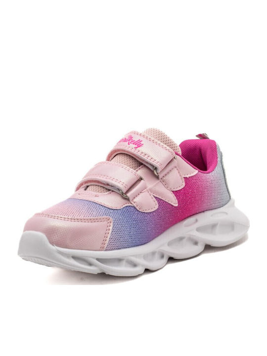 Παιδικά Sneakers με Σκρατς Ροζ