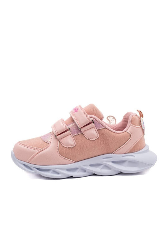 Παιδικά Sneakers με Σκρατς Ροζ