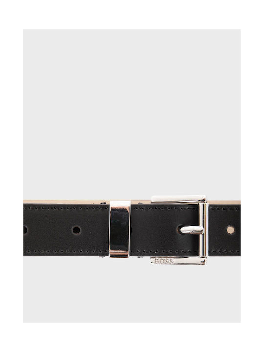 Hugo Boss Leather Women's Belt Black