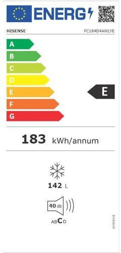 Hisense Καταψύκτης Μπαούλο 142lt
