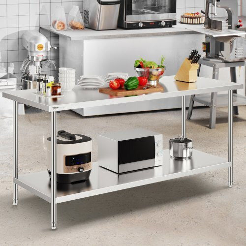 Vevor Stainless Steel Workbench 30x72x34in Food Preparation Cfbxggztlcwjs66rvv0