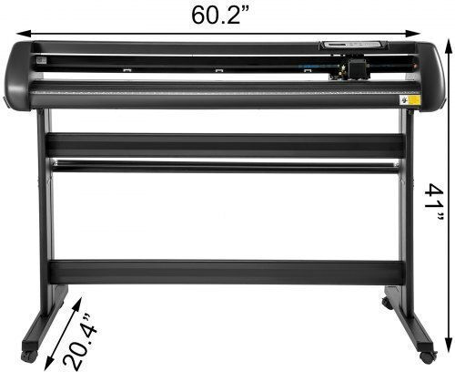 Cutter de Vinil Vevor 53" Viteză Reglabilă Bază Kzj1350pjcljck001v2