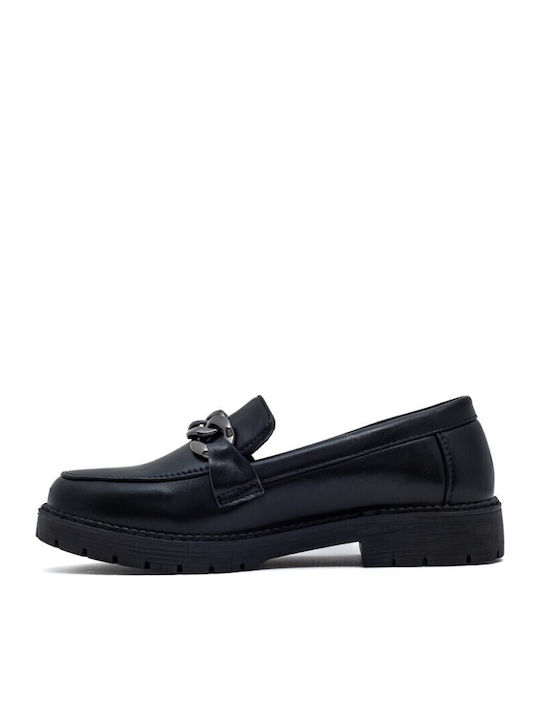 Damen Mokassins in Schwarz Farbe
