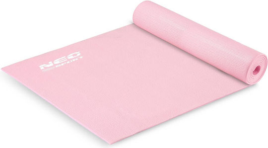 NEO Sport Covor de exerciții fizice Yoga Roz (173x61x0.6cm)