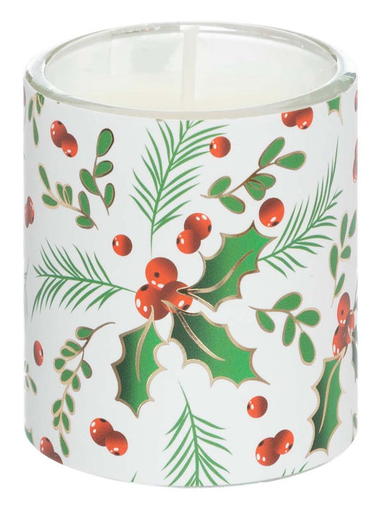 Atmosphera Χριστουγεννιάτικο Κερί Christmas 5εκ. 3τμχ