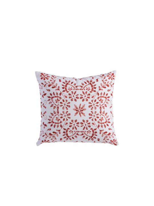 Nef-Nef Homeware Christmas Decorative Pillow Square Red 40x40cm